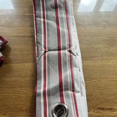 Striped curtains