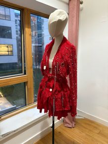 Punk Rock Red Outfit