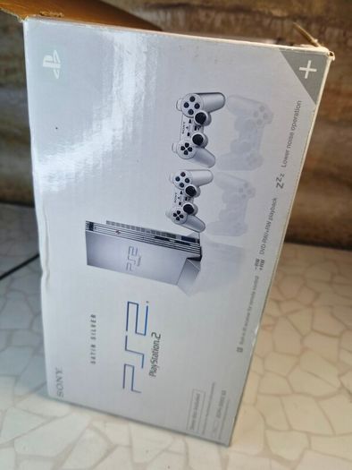 Ps2 Satin Silver Boxed