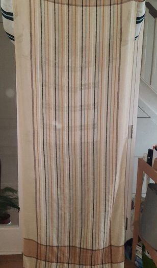 Light cotton scarf 180cm x 65cm In excellent condition with no issues FREE STANDARD POSTAGE