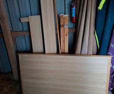 Wooden Double Bed