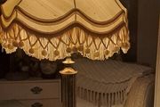 Huge Antique Heavy Brass Lamp