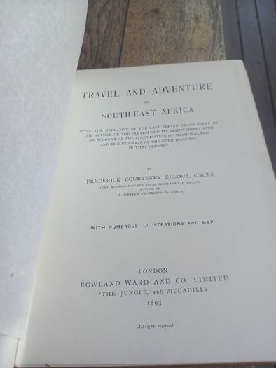 Big Game Hunting hardback, 1st ed, good condition, with cover, D18 free reg post