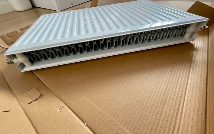 Flomasta 500mm X 800mm 4017btu White Type 22 Convector Radiator