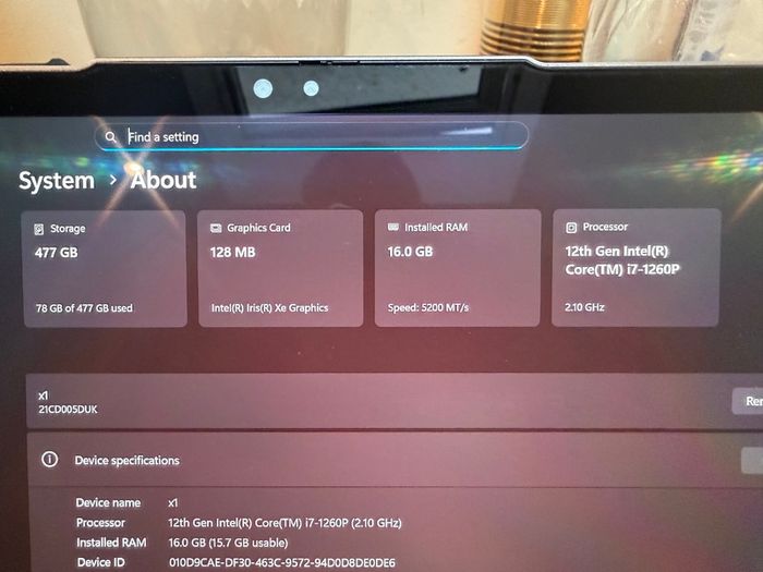 Lenovo X1 Yoga 7th Gen
