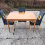 Oak Table and chairs Image 3