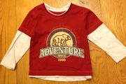 Cute Red and White Top Age 18-23 Months