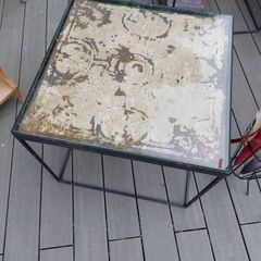 Glass Top Coffee Tables x2