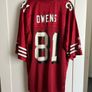 49ers NFL retro Reebok Football Jersey late 90's Image 3