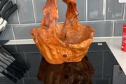 wooden item hand carved