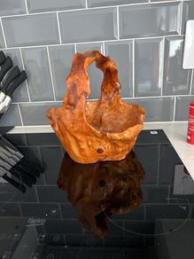 wooden item hand carved