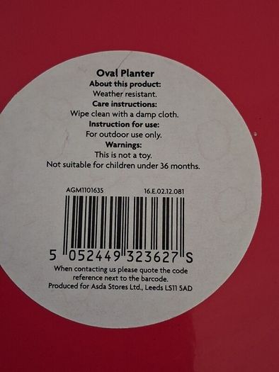 Oval Planter