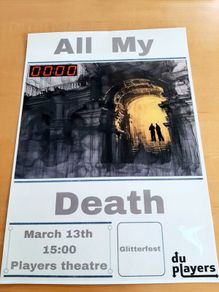 DU Drama Soc. poster