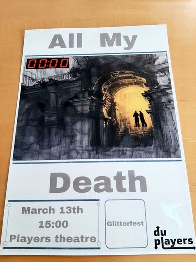 DU Drama Soc. poster