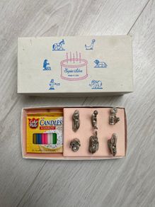 Birthday Candle Holders - Pewter