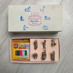 Birthday Candle Holders - Pewter