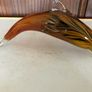Glass Amber Dolphin Image 2