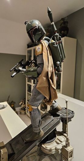 Star Wars Sideshow Boba Fett Empire Strikes Back Premium Format Statue