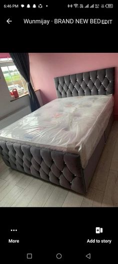 Luxus Sandy Divan Beds With Memory Foam Mattresses Available In All Sizes, Offering Free Cash On Delivery