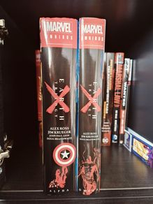 Earth X Trilogy Alpha and Omega Omnibus Set Marvel Hardcover Comic Books