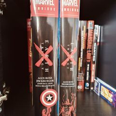 Earth X Trilogy Alpha and Omega Omnibus Set Marvel Hardcover Comic Books
