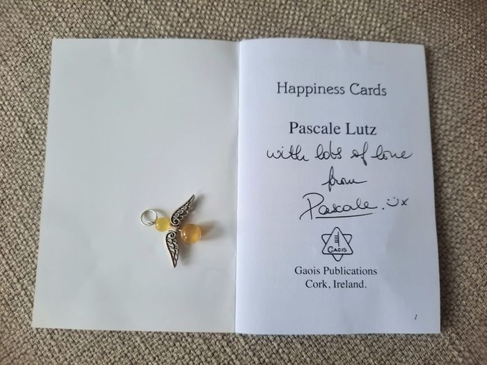 Inspirational Happiness Cards by Pascale Lutz and signed by the maker pre-owned 60 vintage cards in excellent condition FREE STANDARD POSTAGE INCLUDED
