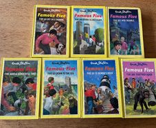 Seven Enid Blyton 'Famous Five' Books