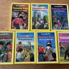 Seven Enid Blyton 'Famous Five' Books