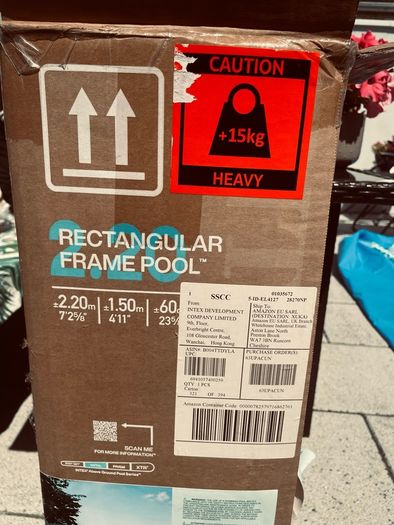 Pool - Intex Rectangular Frame