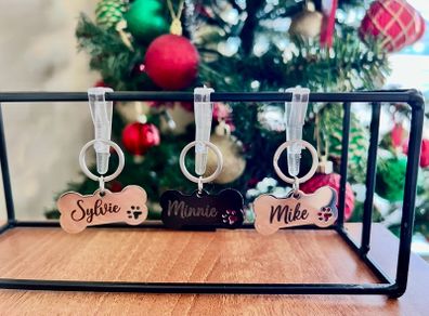 Engraved dog tag