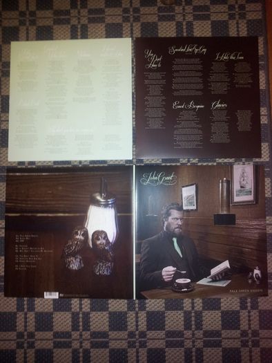 john grant . pale green ghosts . limited edition . double  lp . pale green vinyl
