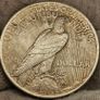USA United States 1924 Silver Peace Dollar Image 2