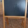 Easel- white and black board Image 2
