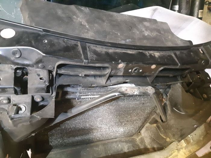 Bmw E83 X3 Front Panel With Bumper Crash Support Bar Slam Panel Radiator Pack