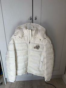 White Moncler Coat men