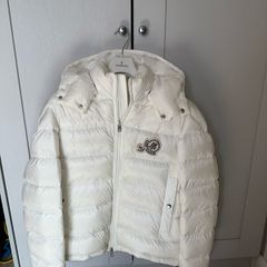 White Moncler Coat men