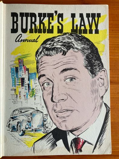 Comic:'Burke's Law' annual 1965