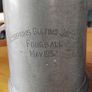 Set of three Pewter mugs feom 1950s golfing society Image 3