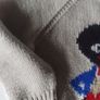 Vintage Robinson's jam logo hand knitted child's jumper 2yrs Image 2