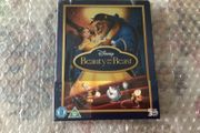 Beauty and the Beast 3D +Blu Ray Rare Limited Edition Steelbook Disney