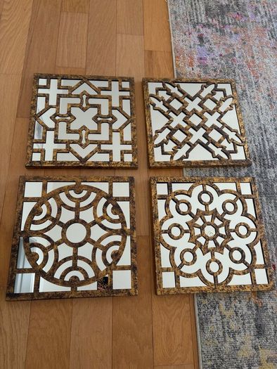 Set of 4 Mirrors