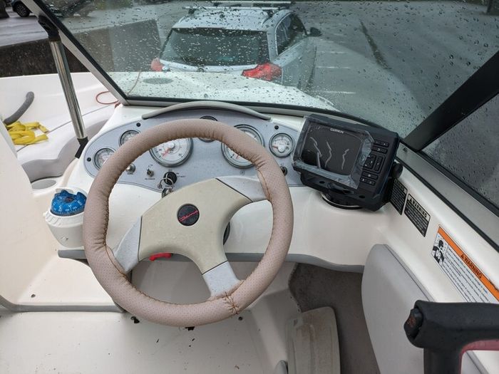 Speed boat.