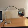 Polished Chrome Curved Office/Study Lamp Image 4
