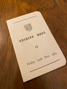 1964 Trinity Ball Catalogue