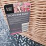 Wicker Wine Badket Image 5