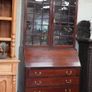 Superb Edwardian Mahogany Bureau Bookcase Image 2