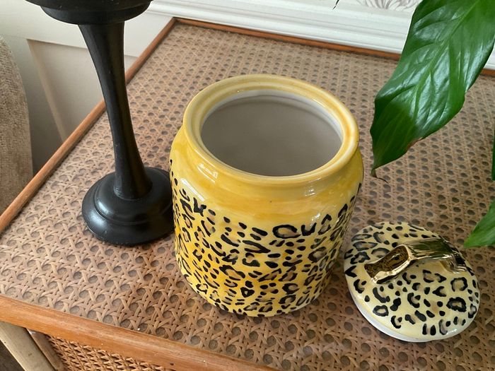 Pottery Barn Candle Holder & Decorative Jar