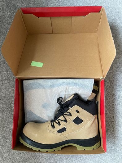 Red Back | Hardwearing Footwear | Safety Shoes| Tornado | Honey | Size 11 (46) | Brand New