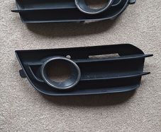 Audi A1 Front Bumper Fog Lights Panels