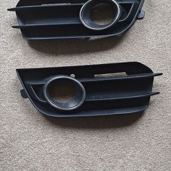 Audi A1 Front Bumper Fog Lights Panels
